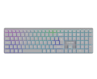 Klawiatura CANYON Klawiatura HKB-W11 UK/US RGB Dwa Tryby Bezprzewodowa Szara CNS-HBTK11G